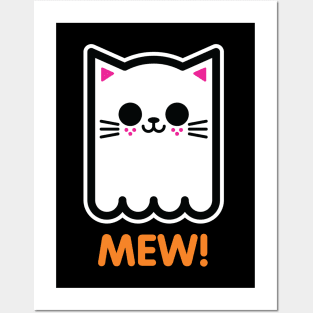 Kitty Ghost Posters and Art